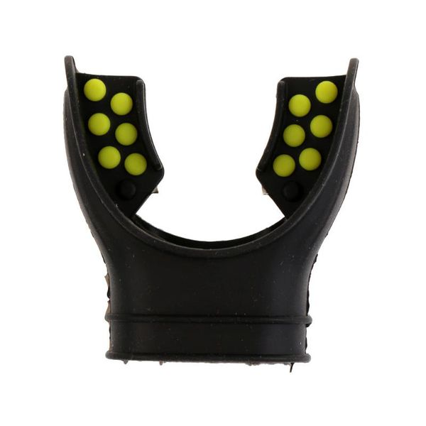 

pool & accessories scuba diving black silicone mouthpiece with color tab replacement regulator ocs snorkel comfort fit mouth piece