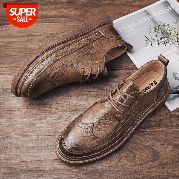 

yinglunge shoes men's trend all-match thin casual lace-up #195c, Black