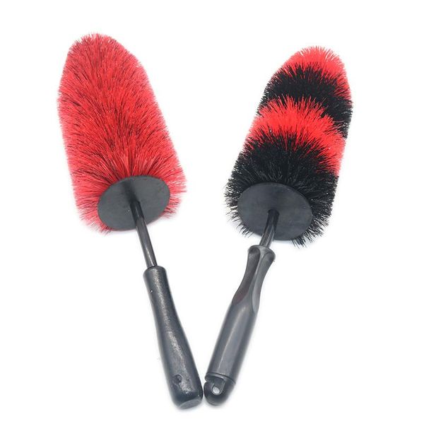 

wheel rim cleaning brush long soft bristle car tire detail multipurpose use for wheels brushes sponge