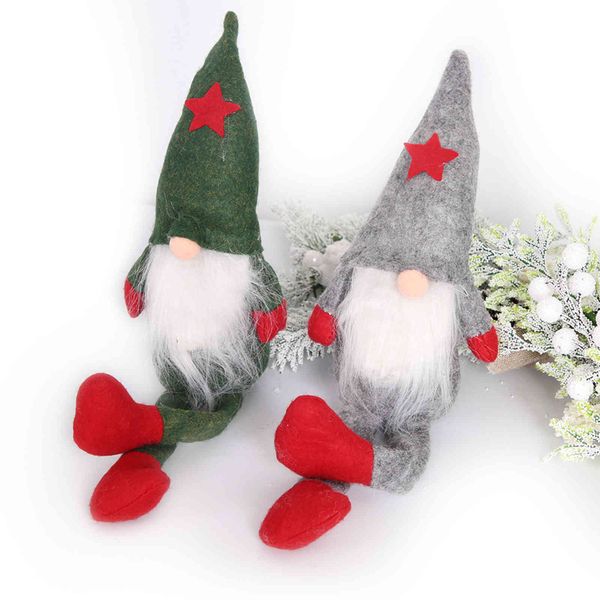 

new cute doll santa deskshopping mall supermarket milk tea shop decoration