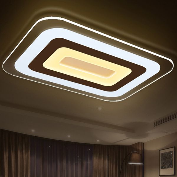 

ultra-thin acrylic modern square ceiling lights for living room bedroom lamparas de techo colgante led ceiling lamp fixture
