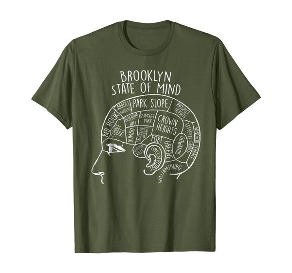 

Brooklyn New York, State of Mind Neighborhoods Tshirt, Mainly pictures