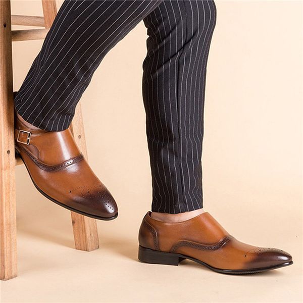 

men's arrival monk plutonium shoe belts in classic shoes from vintage zapatos of he066, Black