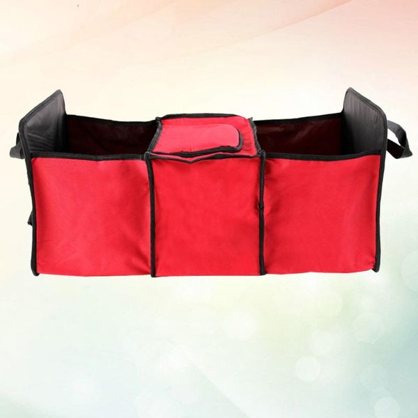 

car organizer 1pc trunk bag portble insulation cloth light folding food auto storage box for rear rack interior