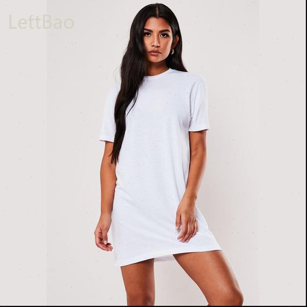 

maxi womens dresses t shirt dress women summer beach party vintage bodycon casual loose white long robes vestidos plus, Black;gray