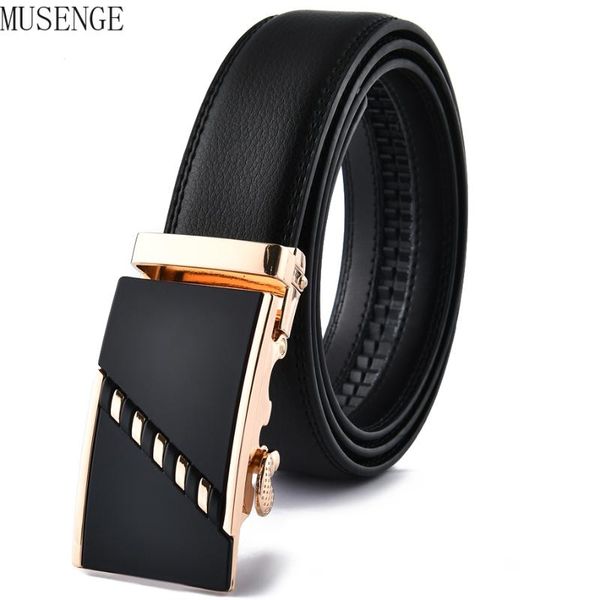 

belts genuine leather automatic buckle men's male designer trouser waist strap golf belt for men 2021, Black;brown