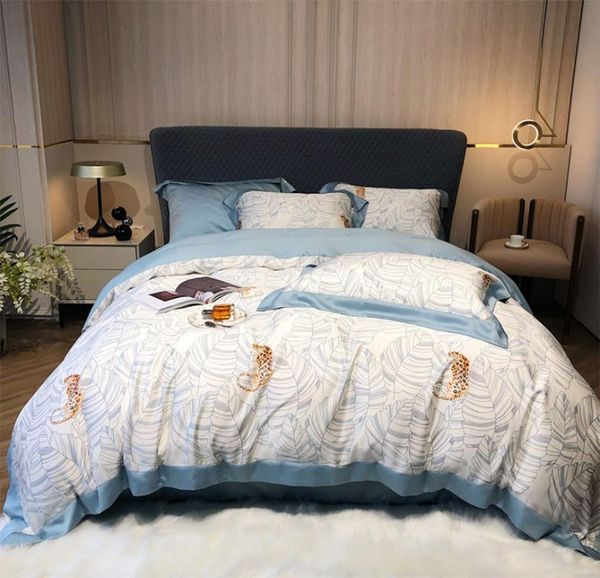 

bedding sets european american blue set teen adult,full  king comfortable double home textile bed sheet pillow case duvet cover