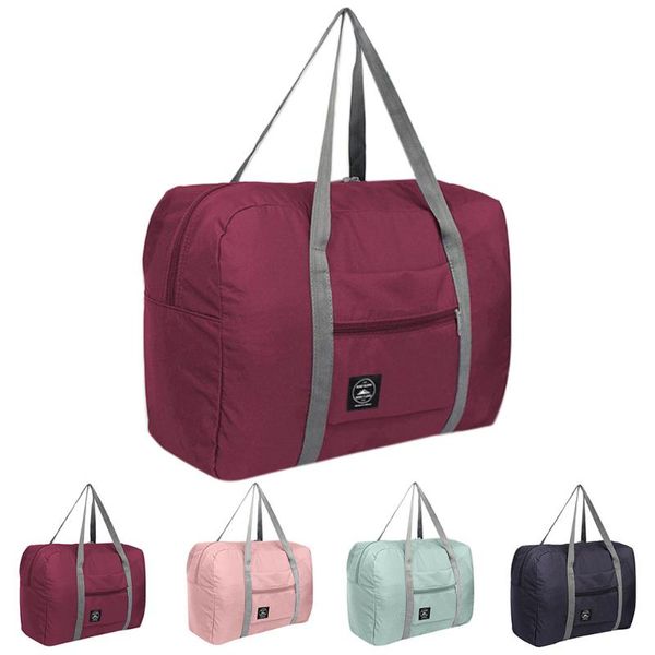 

large capacity fashion travel bag for man women carry on luggage storage bags