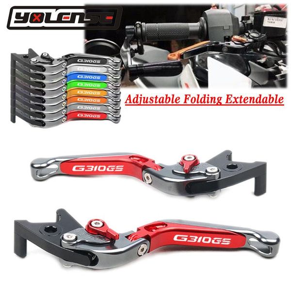 

motorcycle brakes for g310gs g310 gs g 310gs 2021 accessories adjustable folding extendable brake clutch levers