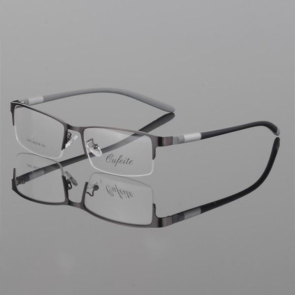 

fashion sunglasses frames men eyeglasses half rim spectacle frame glasses optical sc2442, Black