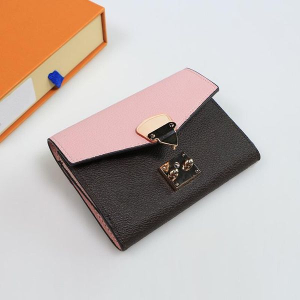 

wallets luxury designer handbags flip the short wallet for women men red bag gift boxes, Red;black