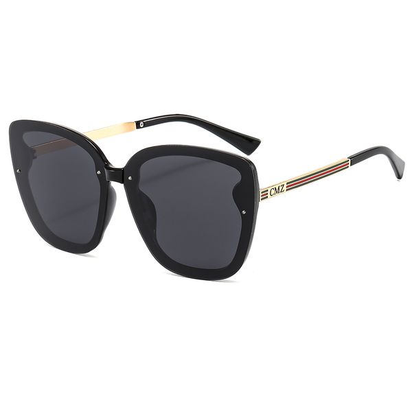 

1pcs designer brand classic pilot sunglasses fashion women men sun glasses uv400 classical 58mm lens with box 8229, White;black