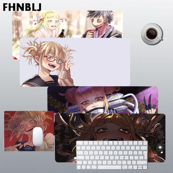 

mouse pads & wrist rests fhnblj my hero academia himiko toga rubber mousepad size for office long table mat kawaii desk teen girls bedroom
