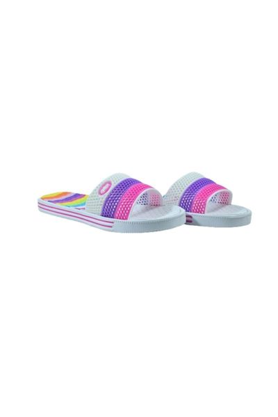 

slippers z 325 female massage outsole pool/sea slippers-white-pink-38, Black