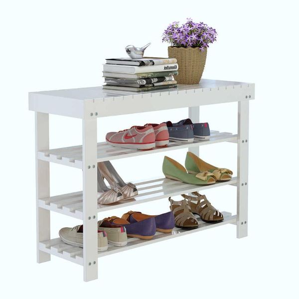 

clothing & wardrobe storage solid wood multi-layers shoe rack household door cabinet shelf assembly of modern simple dust-proof organizer