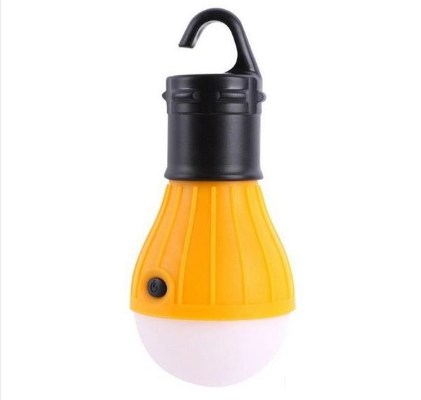 Lampadina da campeggio portatile per lanterna a LED per campeggio, escursionismo, pesca, luci di emergenza, lampada alimentata a batteria