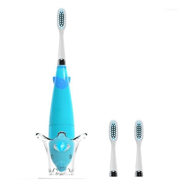 

seago children kids electric toothbrush waterproof battery powered music sonic with led light11