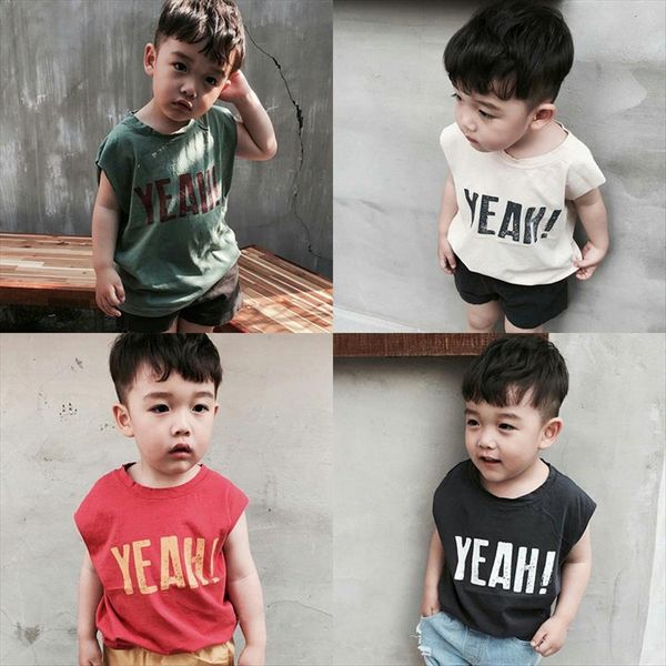

summer fashion children t shirts for boys girls cotton short sleeved baby tees childrens clothing, Blue