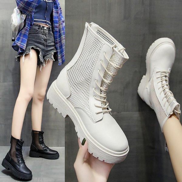 

boots 2021 party shoes woman over roman mesh sandals girls fancy dress wedge women bright patent leather short 40, Black