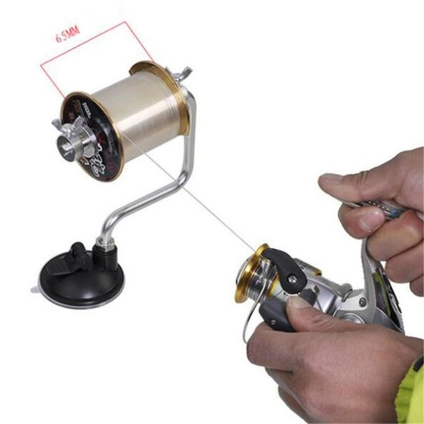 

super sell portable fishing line aluminum winder reel spool spooler system accessory tackle tensioner contorl tool 2021 baitcasting reels