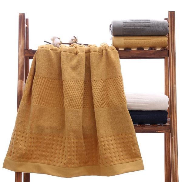 

towel bath cotton el 70 * 140 bra thickened plain home