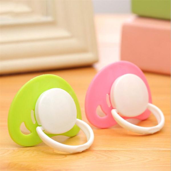 

baby milk feeder nipple pacifiers cute round and flat nipples safe siliconebaby pacifiers#