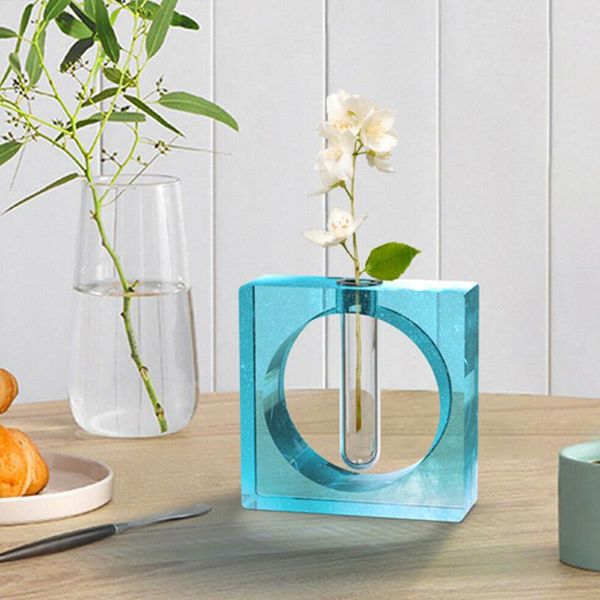 

baking & pastry tools 100% brand fashion vase silicone mold epoxy resin casting mould craft