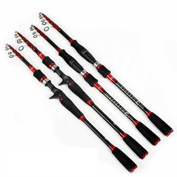 

short section portable lure rod 1.8-2.7m carbon fishing gear supplies boat rods