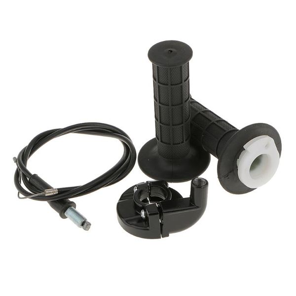 

1pair twist throttle accelerator grip for 110-200cc pit quad dirt bike atv handlebars