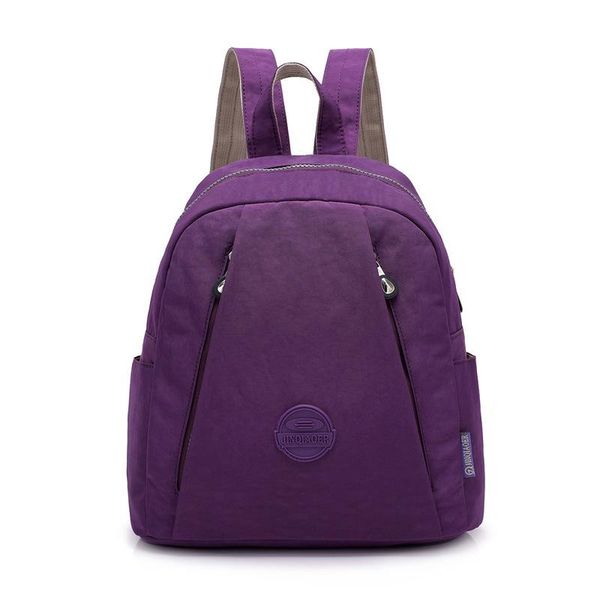 

backpack casual waterproof nylon backpacks women fashion school bag large capacity ladies travel