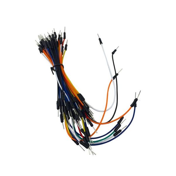 

computer cables & connectors 65pcs/lot male to jumper wire cable for arduino breadboard 65 jump wires orange pi raspberry