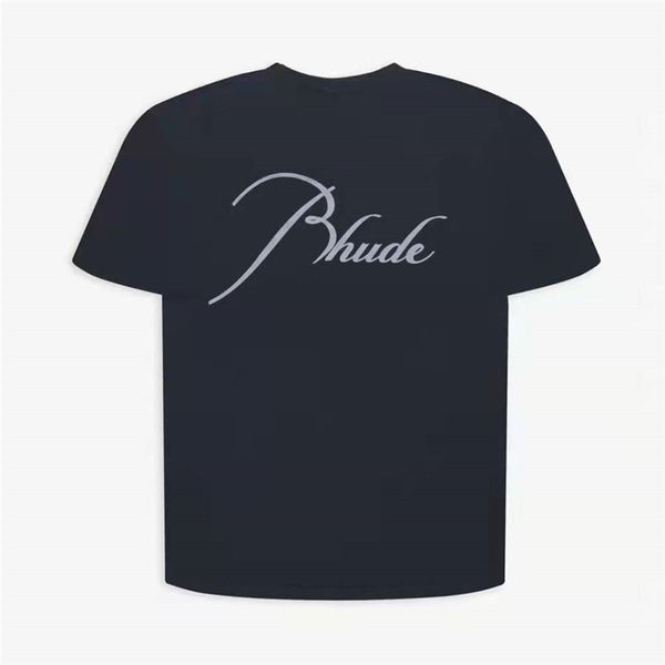 

2022ss vintage t shirt men women 1 quality heavy fabric t-shirt tees, White;black