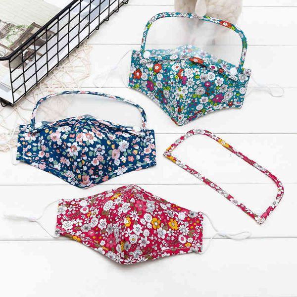 

2021 cotton goggle detachable chintz mask