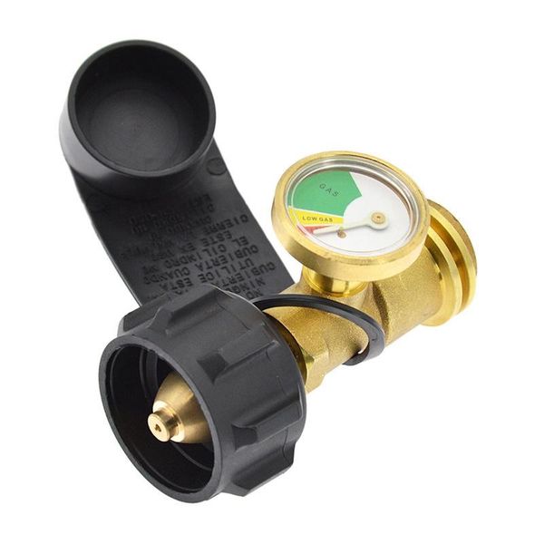 

propane fuel tank meter level indicator and rv, barbecue gas grill, heater, turkey fryer easy to install garden decorations