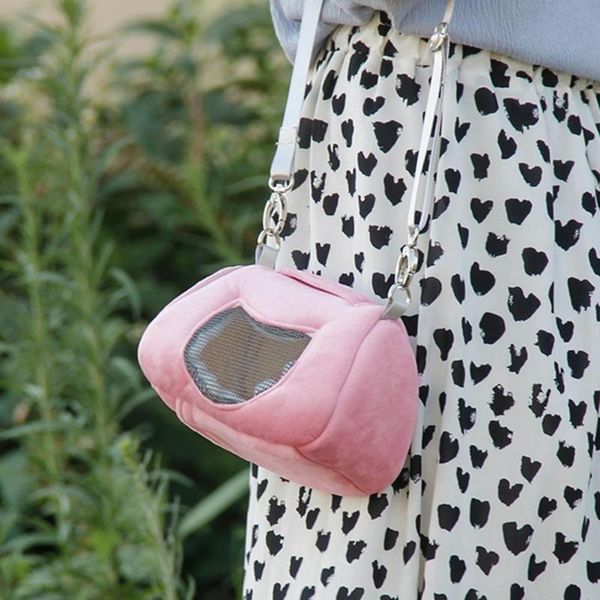 

cat carriers,crates & houses pet cage cross body accessories hamster carrier zipper design breathable portable small pets outdoor bag for tr