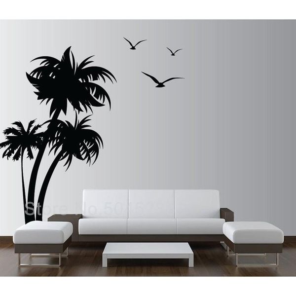 

wall stickers nursery birch tree decal forest set sticker removable kids room bedroom decor art z358