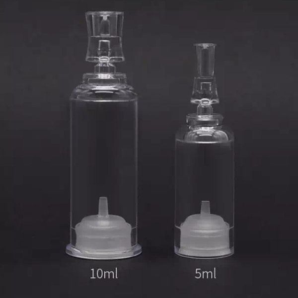 

packing bottles 5ml 10ml empty airless serum fresh , bottle break 100pcs