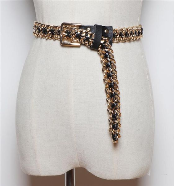 

belts fashion punk elastic waist belt width women crocodile pattern leather wide strap buckle s sw242, Black;brown