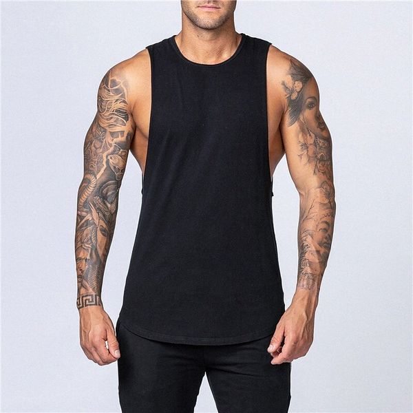 

men's undershirt solid color crew neck casual daily sleeveless lightweight fashion big and tall sports white black gray j0gi#