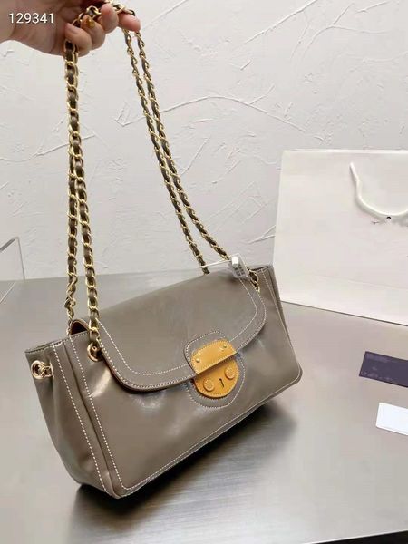 

one shoulder stray bag designer designed women's chain bag, gift box packaging