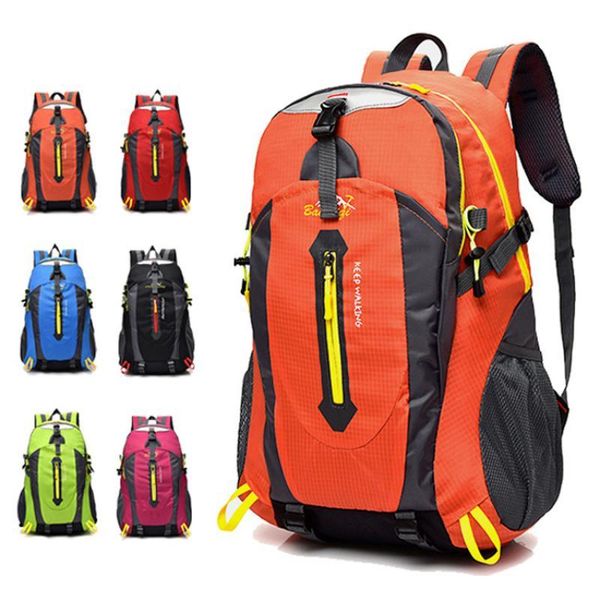 

outdoor bags nylon mountaineering bag vintage large capacity waterproof backpack camping climbing sport for women travel rucksack