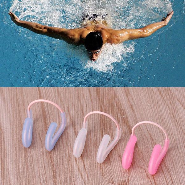 

nose clip 157d universal swim training waterproof soft silicone swimming plug