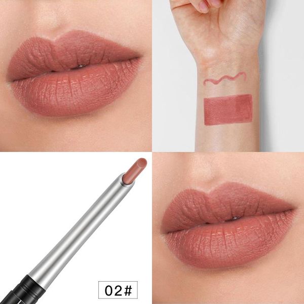 

lip pencils 17 colors long lasting matte liner pencil waterproof easy to wear lips makeup fine lipstick maquiagem tslm1