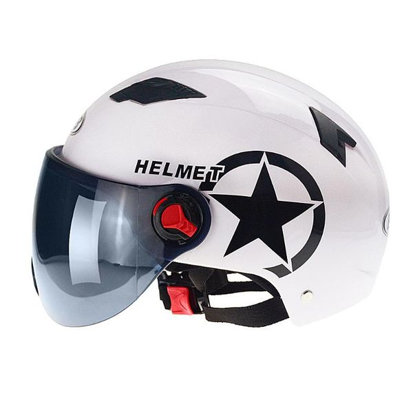 

electric motor car helmet scooter bike open face half baseball cap anti-uv safety hard hat bicycle motorcycle helmets