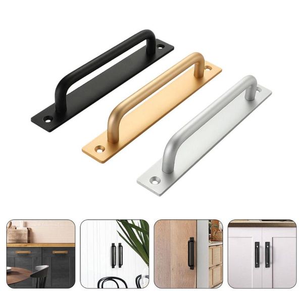

handles & pulls 3pcs alloy cabinet kitchen drawer handle wardrobe with screws