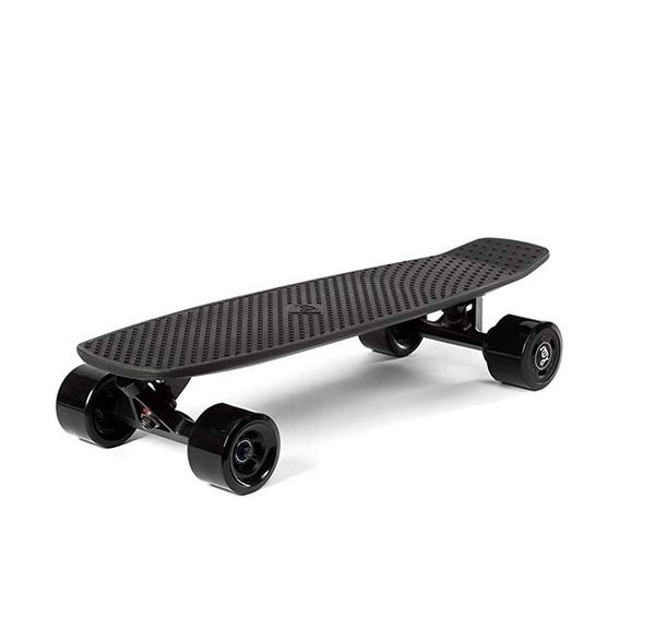 

lou by soflow 3.0 electric skateboard, 25" portable electric skateboard, max speed 22mph, 36v 2.9ah battery, wireless remote