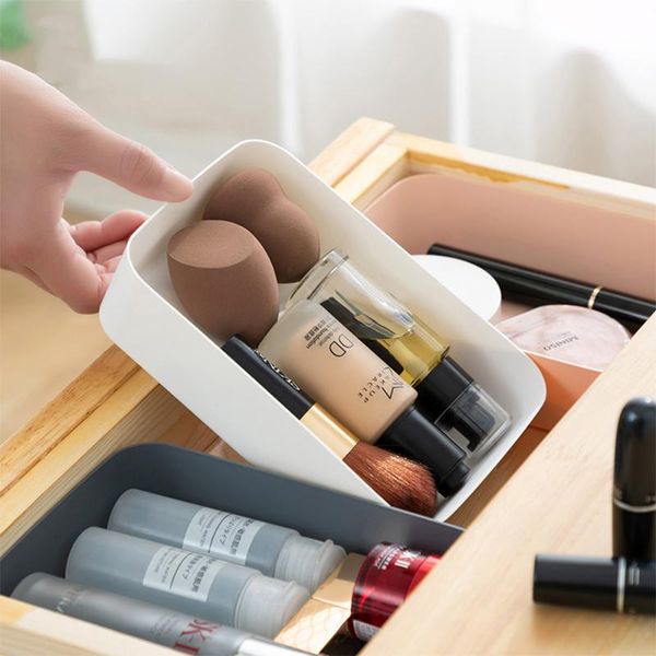 

storage drawers worthbuy plastic organizer for makeup clothes tableware box kitchen desktop