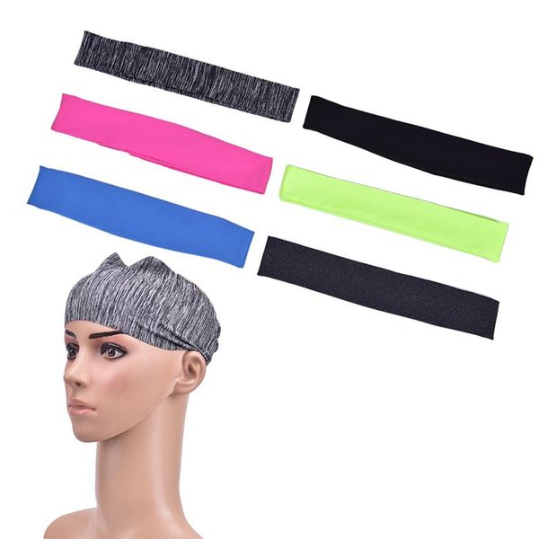 

1pc hairband elastic yoga headband sport sweatband women/men running hair band bands