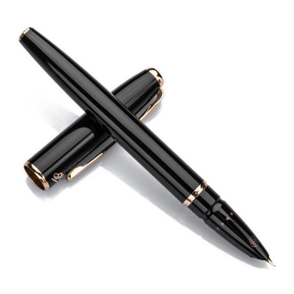 

fountain pens hero pen business metal smooth black authentic iraurita extra fine 0.38mm financial office school gift ink