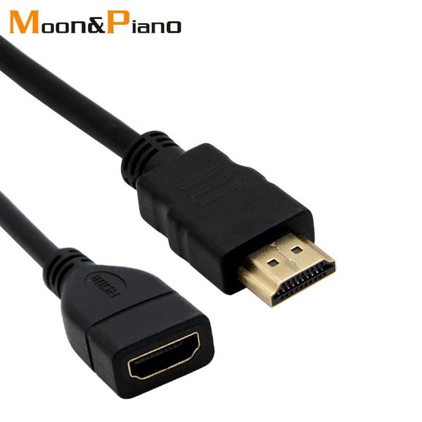 

audio cables & connectors extension cable male to female connector 1.4 1080p for projector monitor hd tv lcd lapps3